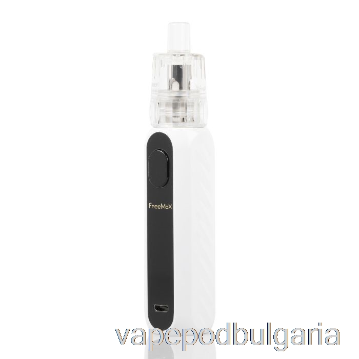 Vape 10000 Дръпки Freemax Gemm 25w Pod Mod Kit White